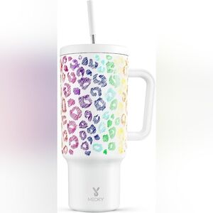 40 oz MEOKY SPILL PROOF TUMBLER W/HANDLE